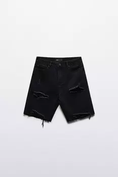 Шорты джинсовые рваные