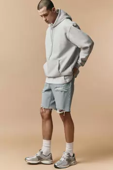 Шорты джинсовые рваные