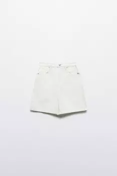 Шорты джинсовые с высокой посадкой