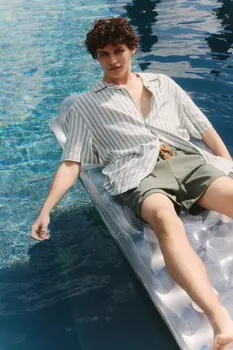 Шорты купальные на завязках