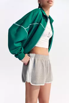 Шорты спортивные с лампасами