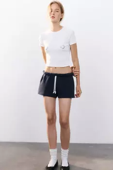 Шорты трикотажные на завязках