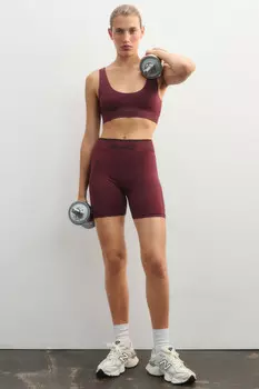 Шорты-велосипедки с надписью