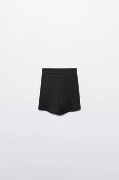 Шорты-велосипедки спортивные гладкие