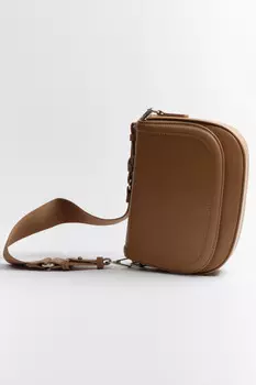 Сумка-кроссбоди с двумя ремнями