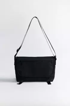 Сумка-планшет текстильная с ремнем через плечо