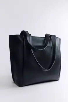 Сумка-шопер из искусственной кожи