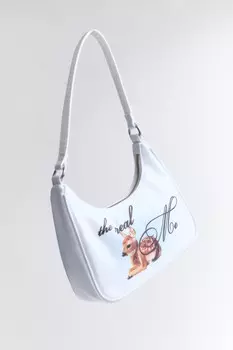 Сумка текстильная с ремнем на плечо