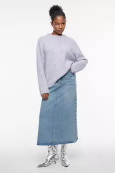 Свитер oversize вязаный из переработанных материалов