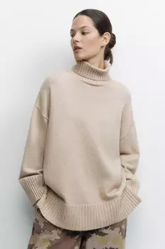 Свитер SWEATER свободный с боковыми разрезами