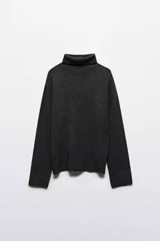 Свитер тонкой вязки с воротником