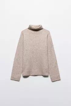 Свитер тонкой вязки с воротником