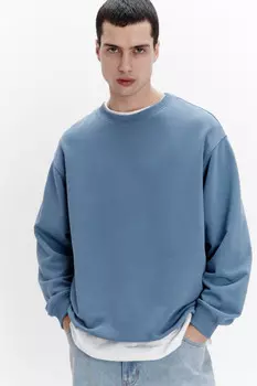 Свитшот базовый из футера с начесом