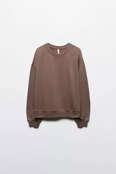 Свитшот базовый из хлопкового футера