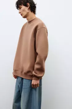 Свитшот из гладкого неопрена