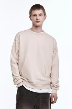 Свитшот oversize базовый из футера