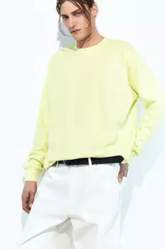 Свитшот oversize базовый из футера