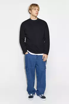 Свитшот oversize с резинкой и стопперами