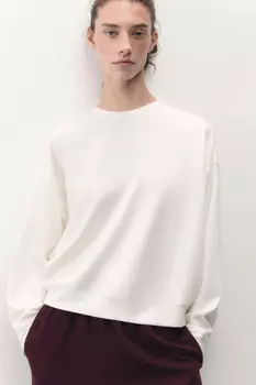 Свитшот oversize спортивный из модала