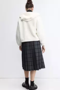 Толстовка флисовая с ушками на капюшоне