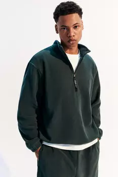 Толстовка half zip из флиса