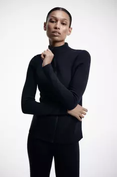 Толстовка на молнии с флисовой подкладкой