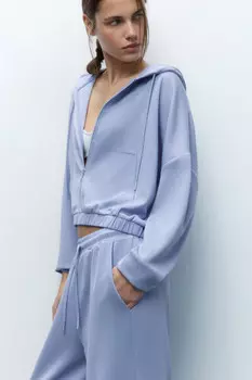 Толстовка oversize спортивная из модала