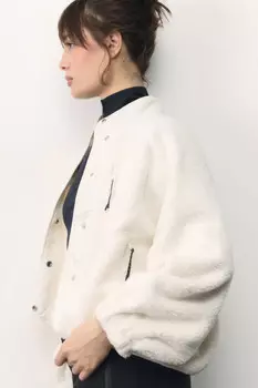 Толстовка спортивная утепленная с воротником-стойкой