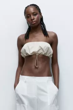 Топ-бандо короткий с утяжкой снизу