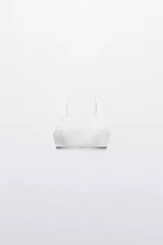 Топ-бюстгальтер спортивный на бретельках