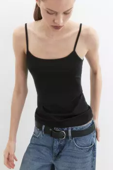 Топ-майка MEGAN базовый на тонких бретелях