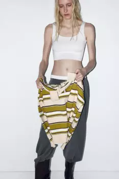 Топ-майка облегающий с вырезом-каре