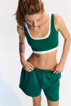 Топ-майка спортивный двуслойный