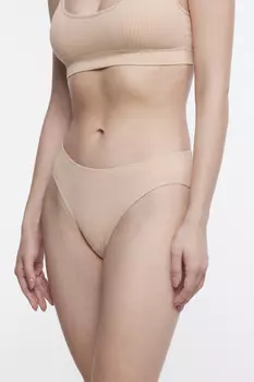 Трусики-слипы KOURTNEY бесшовные в рубчик