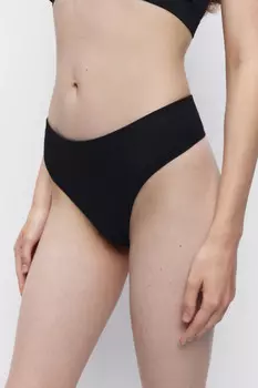 Трусики-стринги KENDALL бесшовные в рубчик