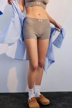 Трусы-боксеры бесшовные с рельефами