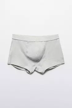 Трусы-боксеры хлопковые с гульфиком