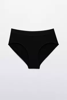 Трусы-слипы бесшовные с высокой посадкой