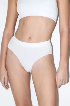 Трусы-слипы бесшовные с высокой посадкой