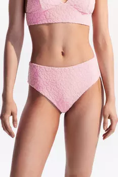 Трусы-слипы купальные из фактурной ткани