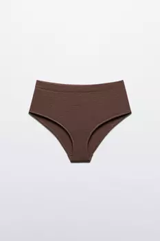 Трусы-слипы купальные с высокой посадкой