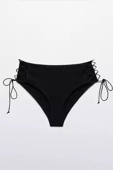 Трусы-слипы купальные со шнуровкой