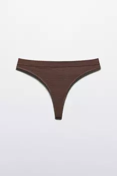 Трусы-стринги купальные со средней посадкой