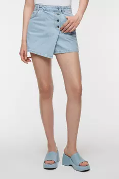 юбка-шорты джинсовая женская