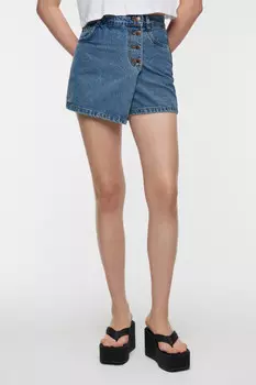 юбка-шорты джинсовая женская