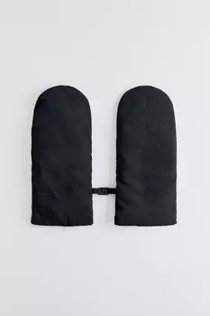 Варежки стеганые утепленные зимние