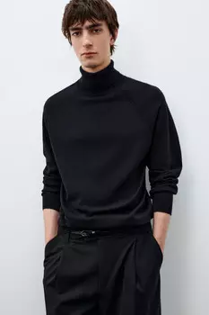 Водолазка базовая тонкой вязки