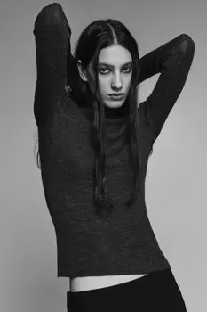 Водолазка тонкой вязки из шерсти мериноса