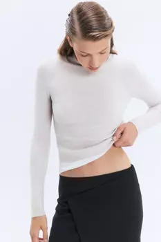 Водолазка вискозная с коротким воротником