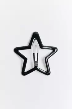 Заколка клик-клак в виде звезды
